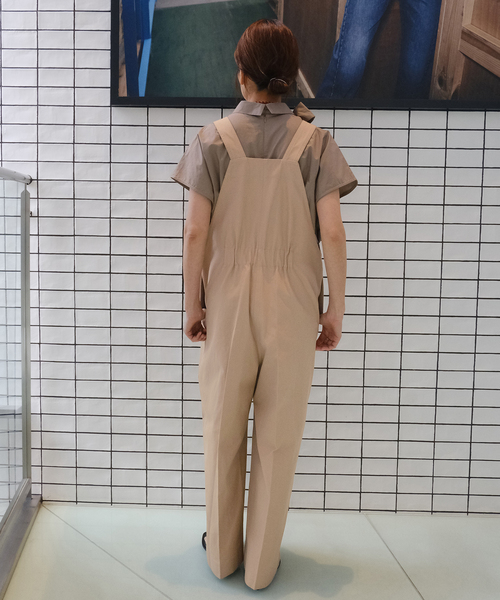 IENA（イエナ）の「Maison IENA 別注 Nell/ネル サロペット 261-202-51（サロペット/オーバーオール・レディース・ネイビー/ベージュ・38/36）」の17枚目の写真