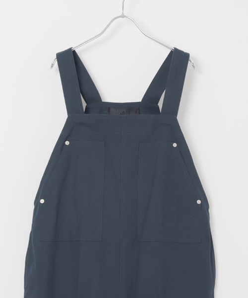 IENA（イエナ）の「Maison IENA 別注 Nell/ネル サロペット 261-202-51（サロペット/オーバーオール・レディース・ネイビー/ベージュ・38/36）」の21枚目の写真