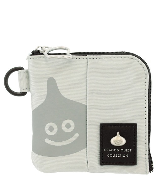 SAC'S BAR セレクト(サックスバーセレクト)の「【DRAGON QUEST/ドラゴンクエスト】スライム スリムウォレット(財布・メンズ・シルバー/ブラック×ブルー・FREE)」の2枚目の写真