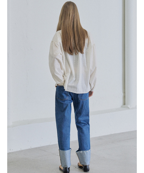 AVANT-G（アバン）の「Flower Embroidery Blouse - IVORY（シャツ/ブラウス・レディース・その他・FREE）」の6枚目の写真