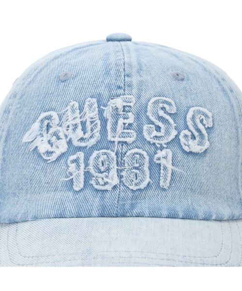 Guess(ゲス)の「WASHED Cap キャップ(キャップ・メンズ・インディゴブルー・ONE SIZE)」の8枚目の写真
