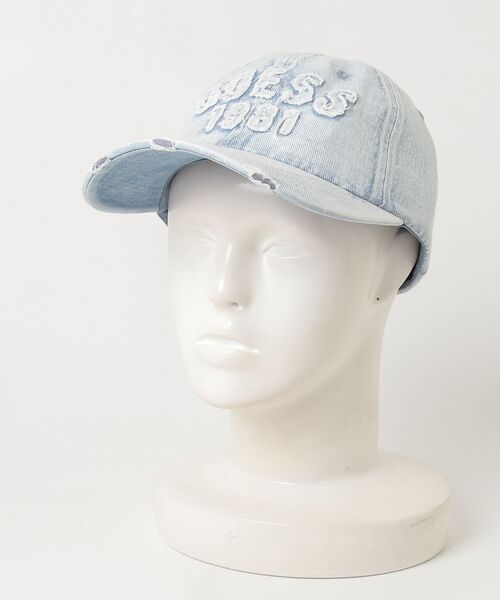 Guess(ゲス)の「WASHED Cap キャップ(キャップ・メンズ・インディゴブルー・ONE SIZE)」の10枚目の写真