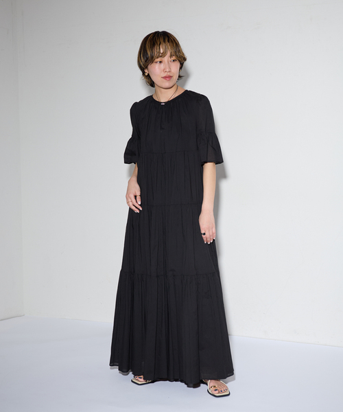 GRISE(グリーズ)の「《追加》GRISEメタルリングクロストングサンダル(サンダル・レディース・ブラック/アイボリー・SMALL/MEDIUM/LARGE/X-LARGE)」の13枚目の写真