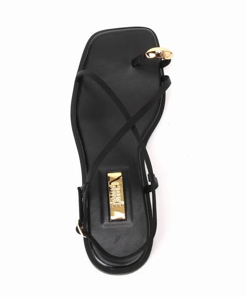 GRISE(グリーズ)の「《追加》GRISEメタルリングクロストングサンダル(サンダル・レディース・ブラック/アイボリー・SMALL/MEDIUM/LARGE/X-LARGE)」の21枚目の写真