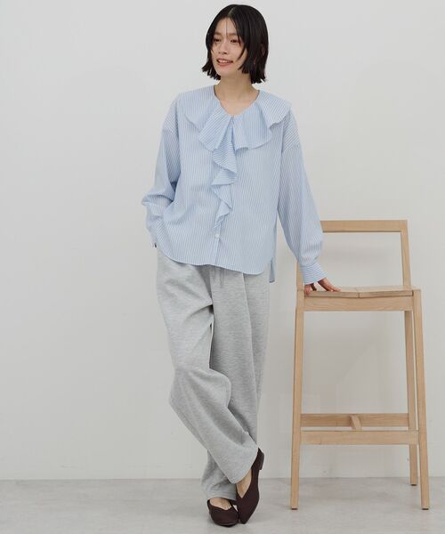 AMERICAN HOLIC(アメリカンホリック)の「【整履き】メッシュニットフラットパンプス(パンプス・レディース・グリーン/ブラウン/ベージュ/ブラック・M/L/S)」の12枚目の写真