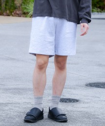 【Los Angeles Apparel/ロサンゼルスアパレル】HF02 Heavy Fleece Mid Short 14オンス ヘビーフリース スウェットショーツ 裏起毛