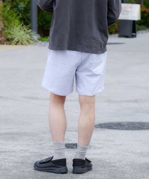 LOS ANGELES APPAREL（ロサンゼルスアパレル）の「【Los Angeles Apparel/ロサンゼルスアパレル】【MADE IN USA・14オンス】ヘビーフリース スウェットショーツ ロスアパ タフで肉厚 極上の履き心地（スウェットパンツ・メンズ・ネイビー/グレー/ブラック・X-LARGE/LARGE/MEDIUM）」の13枚目の写真
