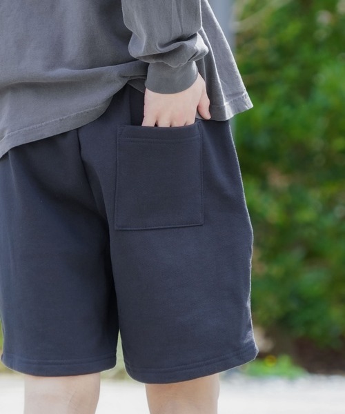 LOS ANGELES APPAREL（ロサンゼルスアパレル）の「【Los Angeles Apparel/ロサンゼルスアパレル】【MADE IN USA・14オンス】ヘビーフリース スウェットショーツ ロスアパ タフで肉厚 極上の履き心地（スウェットパンツ・メンズ・ネイビー/グレー/ブラック・X-LARGE/LARGE/MEDIUM）」の20枚目の写真
