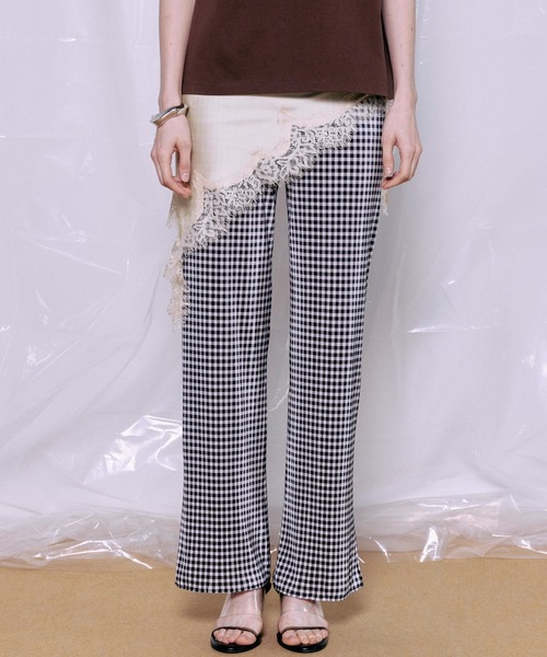 MAISON SPECIAL（メゾンスペシャル）の「クロシェニットパンツ【MAISON