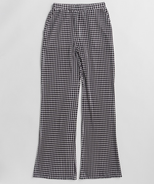 MAISON SPECIAL(メゾンスペシャル)の「Gingham Check Pleated Pants/ギンガムチェックプリーツパンツ(その他パンツ・レディース・グリーン/ブルー/ブラック・38/36)」の19枚目の写真