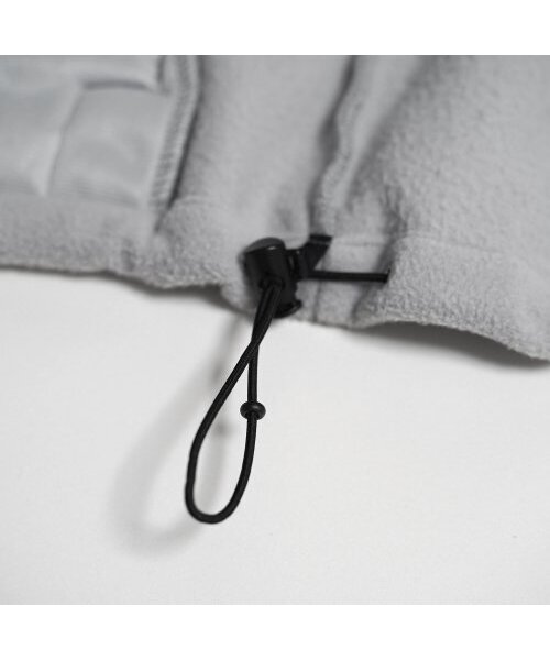 BETTER THAN SURF(ベターザンサーフ)の「LOGO FLEECE JACKET - GREY ロゴフリースジャケット - グレー(その他アウター・メンズ・その他・LARGE/MEDIUM/SMALL)」の4枚目の写真