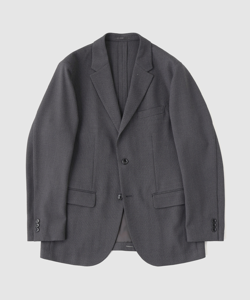 B.C STOCK（ベーセーストック）の「PE BIRDSEYE 2B ジャケット（テーラードジャケット・メンズ・チャコールグレー/ブルー系その他/ネイビー・X-LARGE/LARGE/MEDIUM/SMALL）」の4枚目の写真