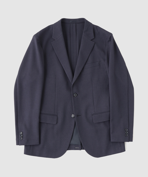 B.C STOCK（ベーセーストック）の「PE BIRDSEYE 2B ジャケット（テーラードジャケット・メンズ・チャコールグレー/ブルー系その他/ネイビー・X-LARGE/LARGE/MEDIUM/SMALL）」の5枚目の写真