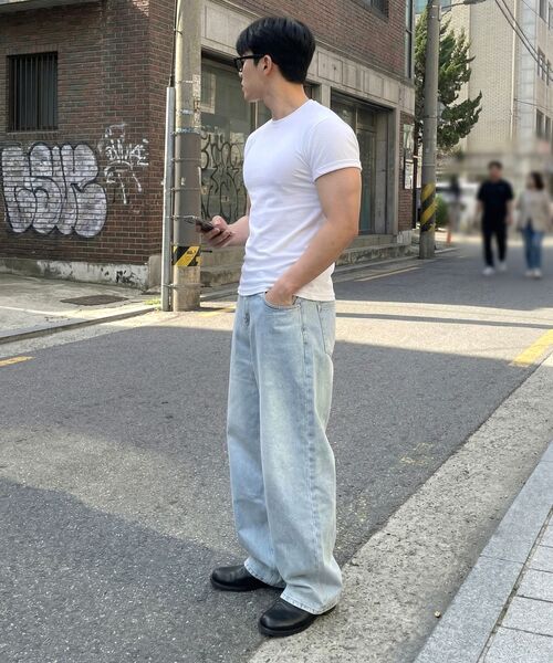 SENTAIR(センテア)の「エッセンシャルマッスルフィットクロップ半袖Tシャツ_アイボリー(Tシャツ/カットソー・メンズ・その他・46/48/50)」の9枚目の写真