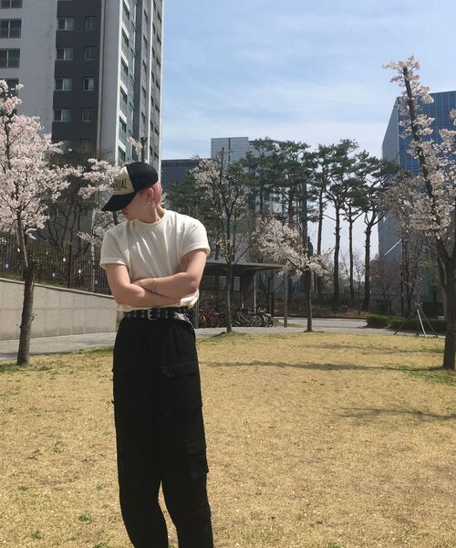 SENTAIR(センテア)の「エッセンシャルマッスルフィットクロップ半袖Tシャツ_アイボリー(Tシャツ/カットソー・メンズ・その他・46/48/50)」の14枚目の写真