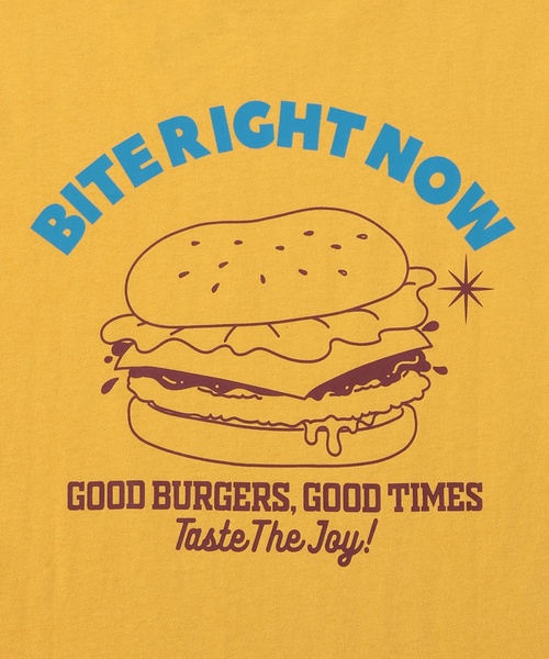 and D. petit main(アンドディープティマイン)の「【親子リンク】【DAD】DINER半袖Tシャツ(Tシャツ/カットソー・レディース・ブルー/ホワイト/イエロー・F)」の15枚目の写真