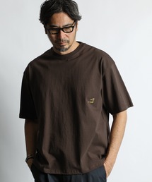 The DUFFER of ST.GEORGE（ザダファーオブセントジョージ）の「8oz HEAVY WEIGHT COTTON ELBOW LENGTH TEE:セットアップ対応 ヘビーウェイト 5分袖TEE   エルボーレングス   8オンス   厚手Tシャツ   ルーズフィット（Tシャツ/カットソー）」
