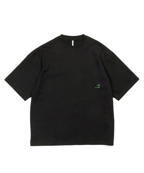 The DUFFER of ST.GEORGE(ザダファーオブセントジョージ)の「8oz HEAVY WEIGHT COTTON ELBOW LENGTH TEE:セットアップ対応 ヘビーウェイト 5分袖TEE / エルボーレングス / 8オンス / 厚手Tシャツ / ルーズフィット(Tシャツ/カットソー・メンズ・オフホワイト/ブラウン/ブルーグレー/スミクロ/ベージュ/ネイビー・MEDIUM/SMALL/XX-LARGE/X-LARGE/LARGE)」の12枚目の写真