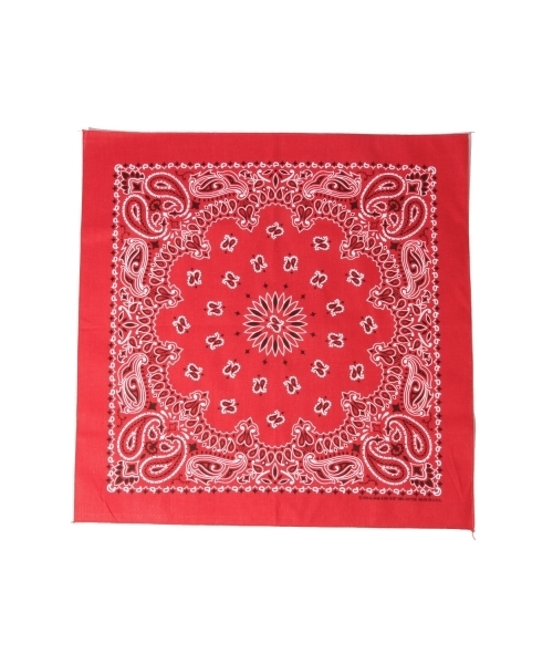 BEAMS（ビームス）の「HAV A HANK / ペイズリーバンダナ（バンダナ/スカーフ・メンズ・ホワイト/ブラック/レッド/グリーン/ネイビー・ONE SIZE）」の6枚目の写真