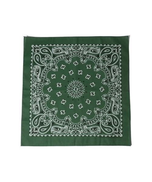 BEAMS（ビームス）の「HAV A HANK / ペイズリーバンダナ（バンダナ/スカーフ・メンズ・ホワイト/ブラック/レッド/グリーン/ネイビー・ONE SIZE）」の7枚目の写真