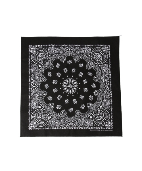 BEAMS（ビームス）の「HAV A HANK / ペイズリーバンダナ（バンダナ/スカーフ・メンズ・ホワイト/ブラック/レッド/グリーン/ネイビー・ONE SIZE）」の17枚目の写真