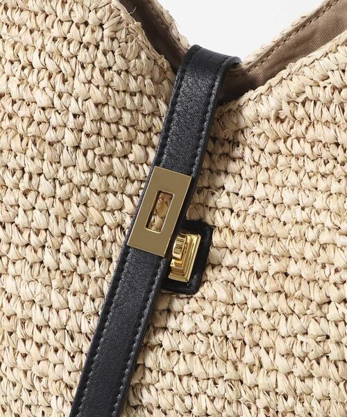 URBAN RESEARCH ROSSO WOMEN（アーバンリサーチ　ロッソ）の「VIOLAd’ORO　ラフィアワンショルダーバッグ（かごバッグ・レディース・ベージュ・-）」の5枚目の写真