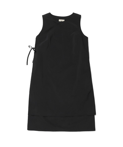 Snow Peak(スノーピーク)の「Snow Peak / Light Taslan Wmns Sleeveless Dress ライトタスラン スリーブレスドレス ワンピース 海外限定(ワンピース・レディース・ダークカーキ/ブラック・M/L/S)」の18枚目の写真