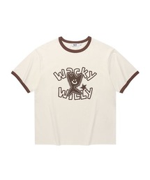 Wacky WiLLy（ワッキーウィリー）の「KIKY RINGER SHORT-SLEEVED T-SHIRT（Tシャツ/カットソー）」