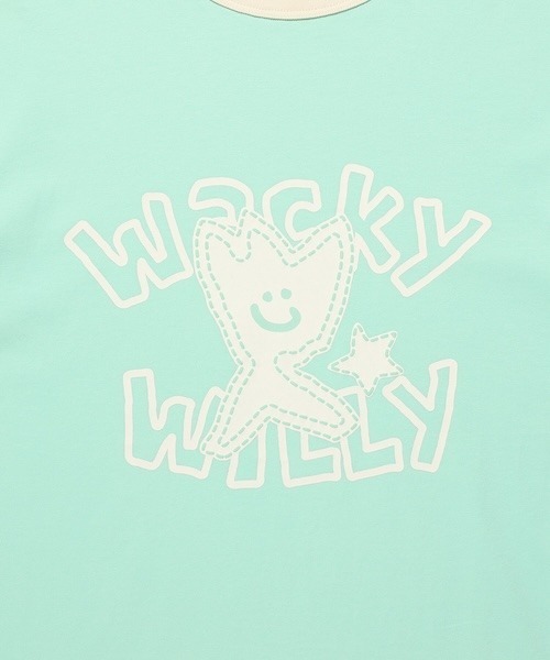 Wacky WiLLy(ワッキーウィリー)の「KIKY RINGER SHORT-SLEEVED T-SHIRT(Tシャツ/カットソー・メンズ・グリーン/ブラウン/ネイビー・X-LARGE/LARGE/MEDIUM/SMALL)」の12枚目の写真