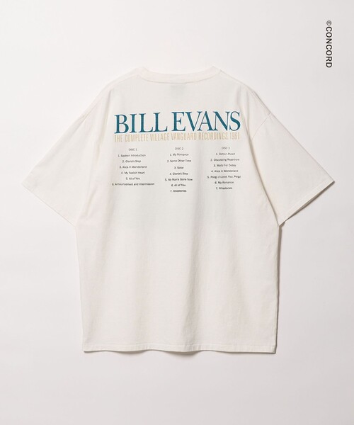 BEAUTY&YOUTH UNITED ARROWS（ビューティーアンドユースユナイテッドアローズ）の「＜Bill Evans × BEAUTY&YOUTH＞V/V 1961 プリント Tシャツ（Tシャツ/カットソー・メンズ・ブラック/ホワイト・M/XL/L）」の3枚目の写真