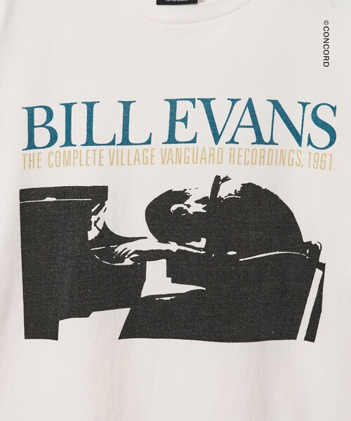 BEAUTY&YOUTH UNITED ARROWS（ビューティーアンドユースユナイテッドアローズ）の「＜Bill Evans × BEAUTY&YOUTH＞V/V 1961 プリント Tシャツ（Tシャツ/カットソー・メンズ・ブラック/ホワイト・M/XL/L）」の5枚目の写真