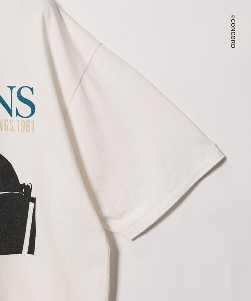 BEAUTY&YOUTH UNITED ARROWS（ビューティーアンドユースユナイテッドアローズ）の「＜Bill Evans × BEAUTY&YOUTH＞V/V 1961 プリント Tシャツ（Tシャツ/カットソー・メンズ・ブラック/ホワイト・M/XL/L）」の6枚目の写真