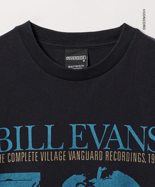 BEAUTY&YOUTH UNITED ARROWS（ビューティーアンドユースユナイテッドアローズ）の「＜Bill Evans × BEAUTY&YOUTH＞V/V 1961 プリント Tシャツ（Tシャツ/カットソー・メンズ・ブラック/ホワイト・M/XL/L）」の8枚目の写真