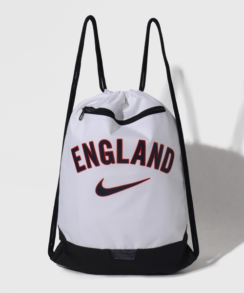 NIKE（ナイキ）の「【NIKE/ナイキ】England 2026/27 Academy Gymsack - White イングランド アカデミー ナップサック（バックパック/リュック・メンズ・ホワイト・FREE）」の2枚目の写真