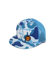 A BATHING APE｜ア ベイシング エイプのキャップ（ブルー・ネイビー