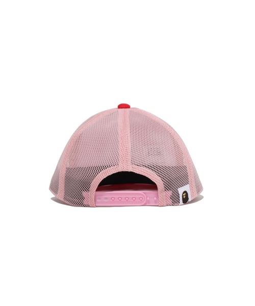 A BATHING APE(アベイシングエイプ)の「ABC CAMO BABY MILO MESH CAP(キャップ・キッズ・ブルー/イエロー/ピンク・FREE)」の9枚目の写真