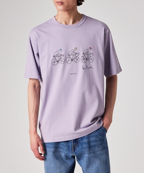 Drawn by Paul 'Cycling' Tシャツ / 162702 220X（Tシャツ/カットソー