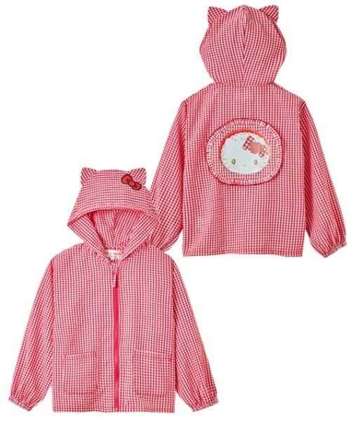 sanrio（サンリオ）の「【サンリオキャラクターズ】ジャケット（パーカー・キッズ・レッド/ブラック/サックスブルー・130/120/110/100）」の3枚目の写真