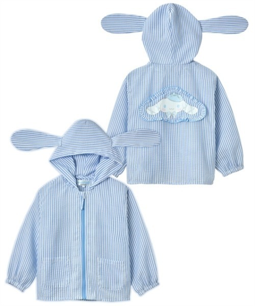 sanrio（サンリオ）の「【サンリオキャラクターズ】ジャケット（パーカー・キッズ・レッド/ブラック/サックスブルー・130/120/110/100）」の2枚目の写真