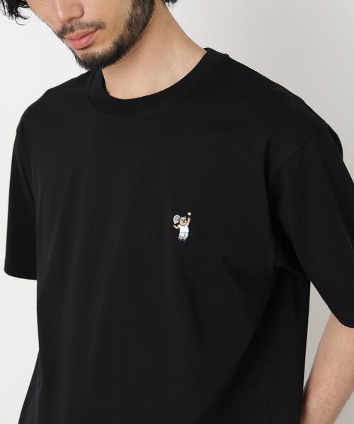 NANO universe(ナノユニバース)の「ナノベア Tシャツ半袖 テニス(Tシャツ/カットソー・メンズ・その他3/その他2/その他1/その他4・L/M/S)」の3枚目の写真