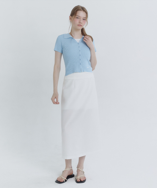 MICANE(ミケーネ)の「イエレナカラリングレイヤードニット(ニット/セーター・レディース・スカイブルー/ダークネイビー・SMALL/MEDIUM/LARGE/X-LARGE)」の10枚目の写真