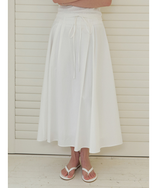 RE_L（リエル）の「Via flare skirt (white)（スカート・レディース・その他・SMALL/MEDIUM）」の3枚目の写真