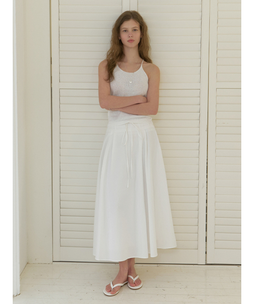 RE_L（リエル）の「Via flare skirt (white)（スカート・レディース・その他・SMALL/MEDIUM）」の5枚目の写真