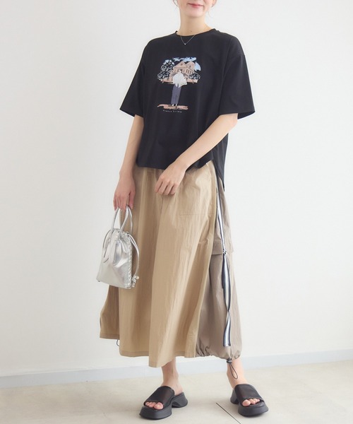 KATHARINE ROSS(キャサリンロス)の「ドールモチーフTシャツ(Tシャツ/カットソー・レディース・オフホワイト/ブラック・FREE)」の20枚目の写真