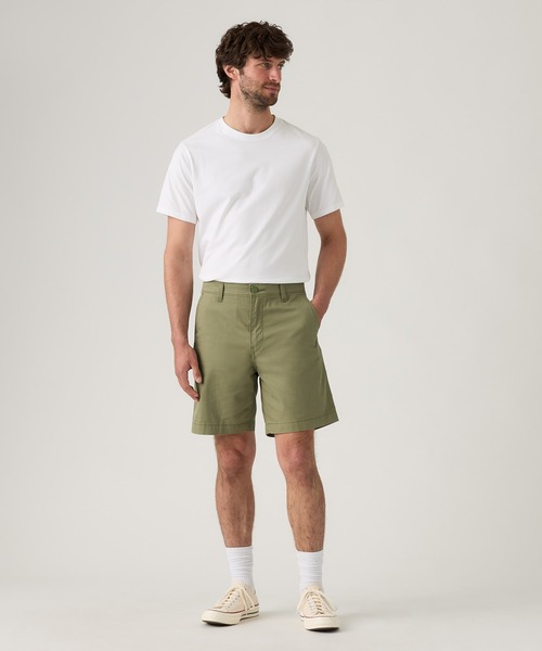 Levi's（リーバイス）の「Levi's/リーバイス XX CHINO オーセンティック ショートパンツ カーキ（チノパンツ・メンズ・グリーン・34inch/32inch/30inch）」の2枚目の写真