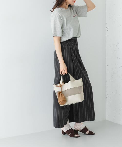 RODE SKO(ロデスコ)の「シアーコンビハンドバッグ(ハンドバッグ・レディース・ブラック/ホワイト系その他・ONE)」の7枚目の写真