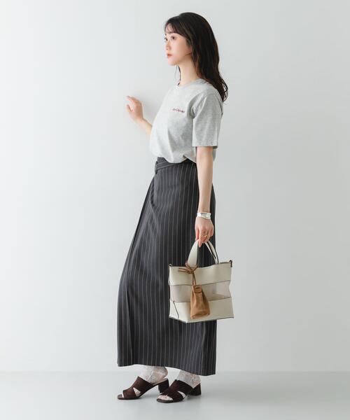 RODE SKO(ロデスコ)の「シアーコンビハンドバッグ(ハンドバッグ・レディース・ブラック/ホワイト系その他・ONE)」の8枚目の写真