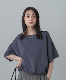 GLOBAL WORK | MATINEE LINE/フィブリルゆるプルオーバー半袖/678447(Tシャツ/カットソー)