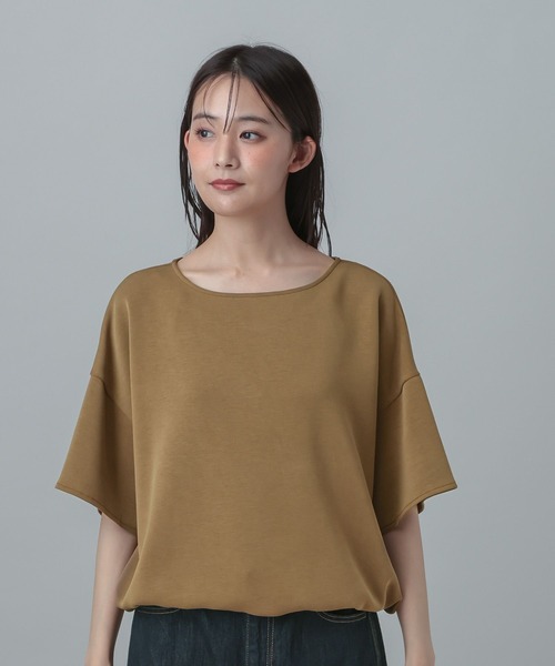 GLOBAL WORK(グローバルワーク)の「MATINEE LINE/フィブリルゆるプルオーバー半袖/678447(Tシャツ/カットソー・レディース・カーキ/チャコールグレー/ネイビー・LARGE/MEDIUM)」の22枚目の写真