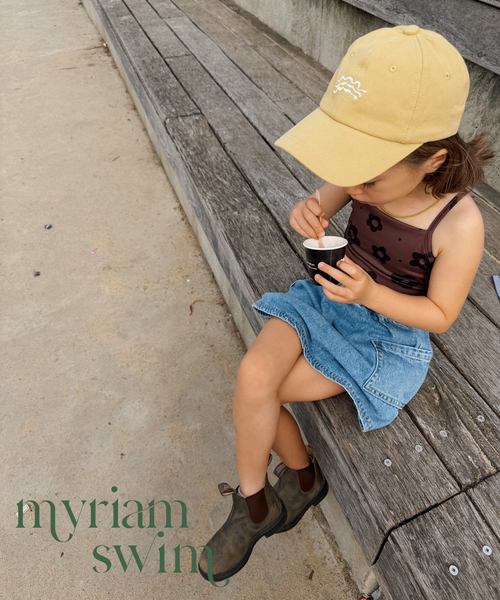 IENA ENFANT(イエナアンファン)の「【myriam swim/ミリアムスイム】 Mini One Piece(水着・キッズ・ブラウン・SMALL/X-SMALL/LARGE/MEDIUM)」の6枚目の写真